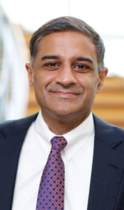 Candid Photograph of Ramesh Rengan, Chair of the Department of Radiation Oncology