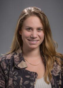 Professional Photograph of Victoria Bry during Medical Physics Residency