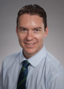 Professional Photograph of Toby Chapman during Physician Residency