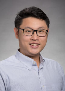 Professional Photograph of Bing Hao Chiang during Medical Physics Residency