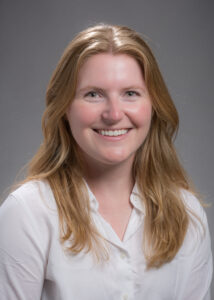 Professional Photograph of Caroline Colbert during Medical Physics Residency