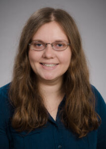 Professional Photograph of Olga Gopan during Medical Physics Residency