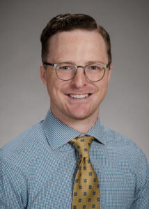 Professional Photograph of Tyler Gutschenritter during Physician Residency