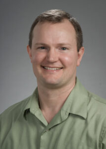 Professional Photograph of Clay Holdsworth during Medical Physics Residency