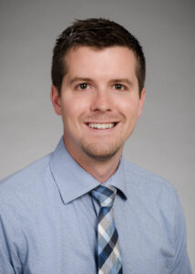 Professional Photograph of Brandon Koger during Medical Physics Residency