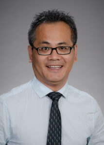 Professional Photograph of Eunsin Lee during Medical Physics Residency