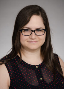 Professional Photograph of Allison Toltz during Medical Physics Residency
