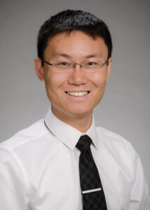 Professional Photograph of Da Wang during Medical Physics Residency
