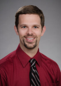 Professional Photograph of Landon Wootton during Medical Physics Residency