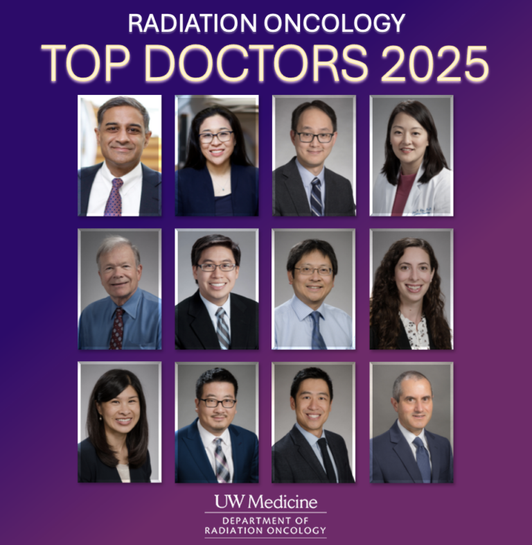 UW Medicine Faculty named Top Doctors for Radiation Oncology in 2025
